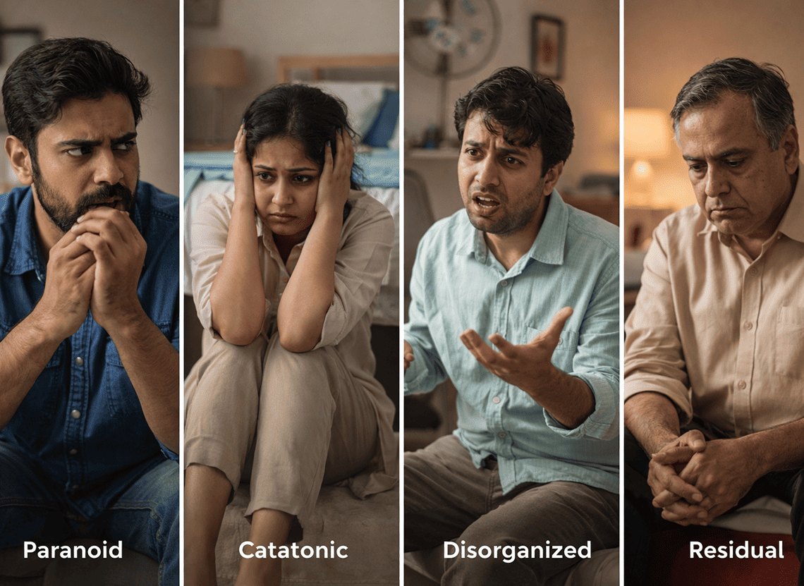 types-of-schizophrenia